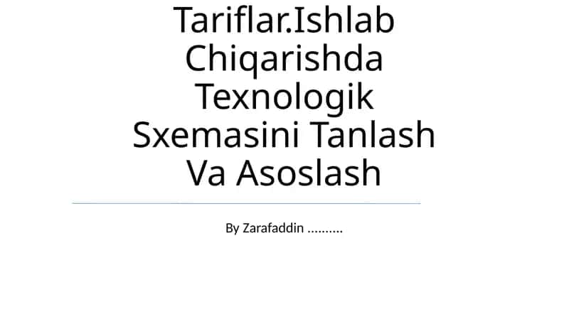 Biologik Faol Moddalarning Larning Qonunchilik Va Normativ Bazasi.Atamalar Va Tariflar.Ishlab Chiqarishda Texnologik Sxemasini Tanlash Va Asoslash 1