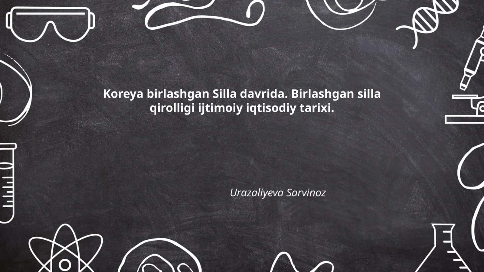 Koreya birlashgan Silla davrida 1