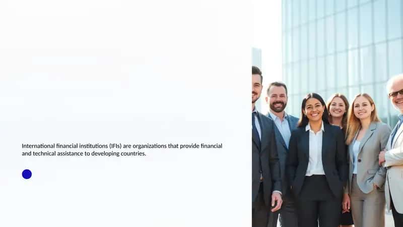 International Financial Institutions (IFIs) 1