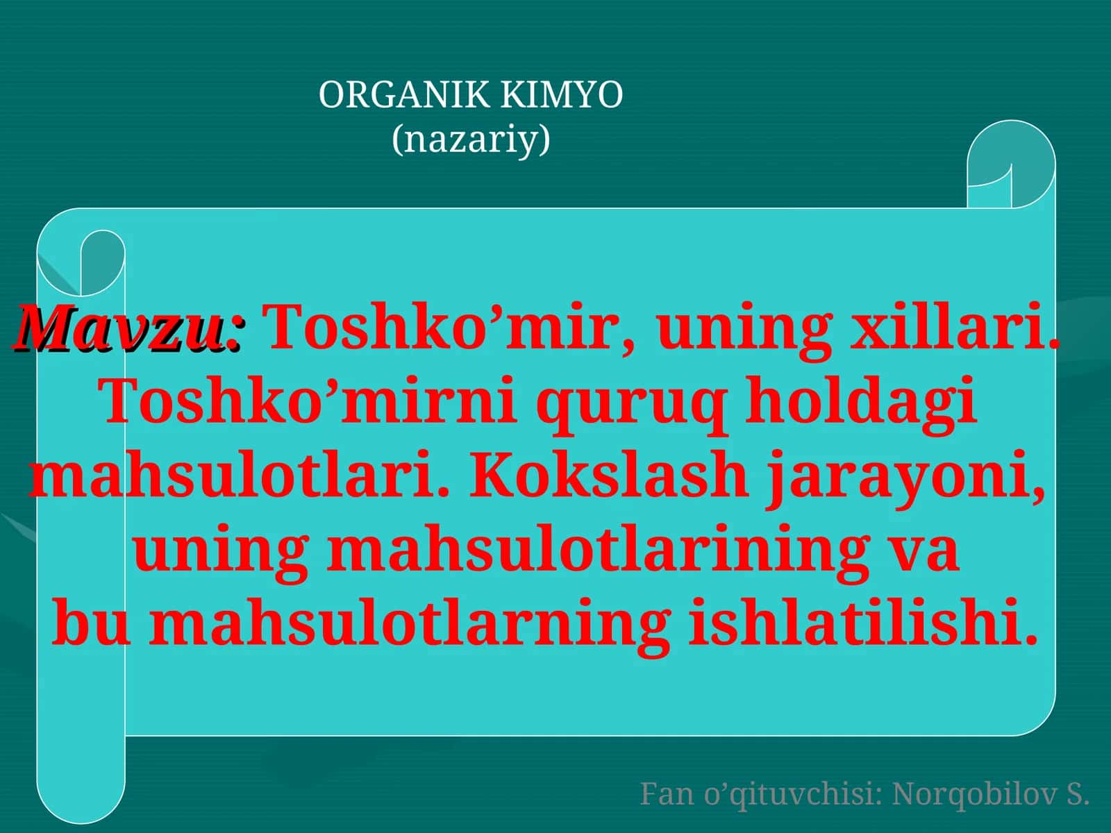 Toshko’mir, uning xillari 1