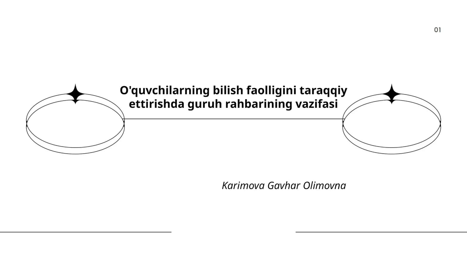 O'quvchilarning bilish faolligini taraqqiy ettirishda guruh rahbarining vazifasi 1