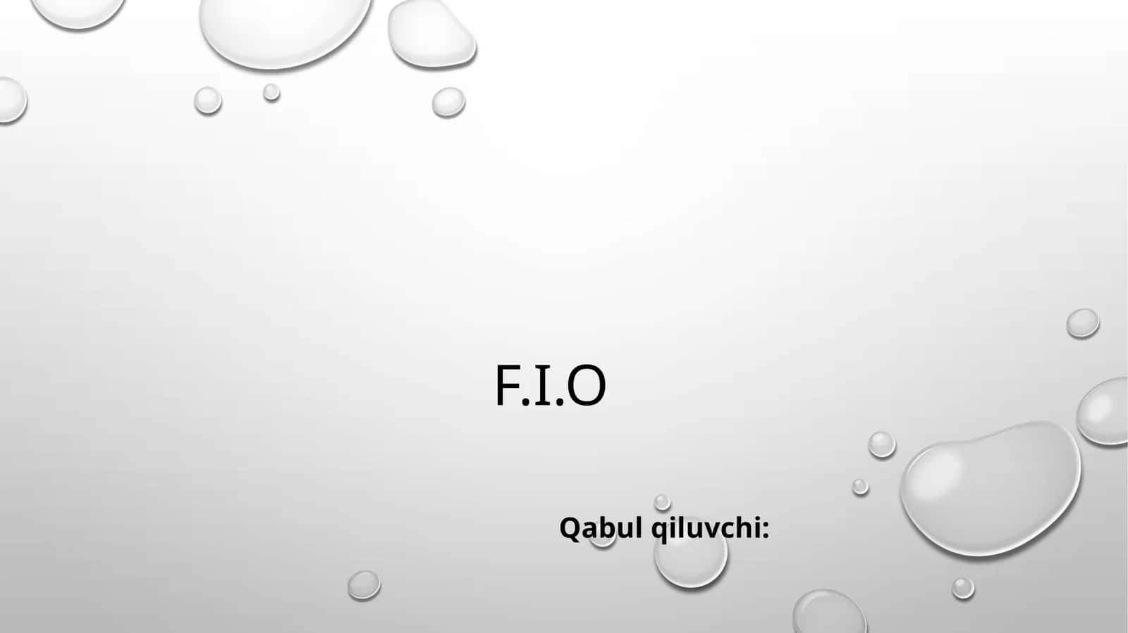 Qandli diabet II tur 1