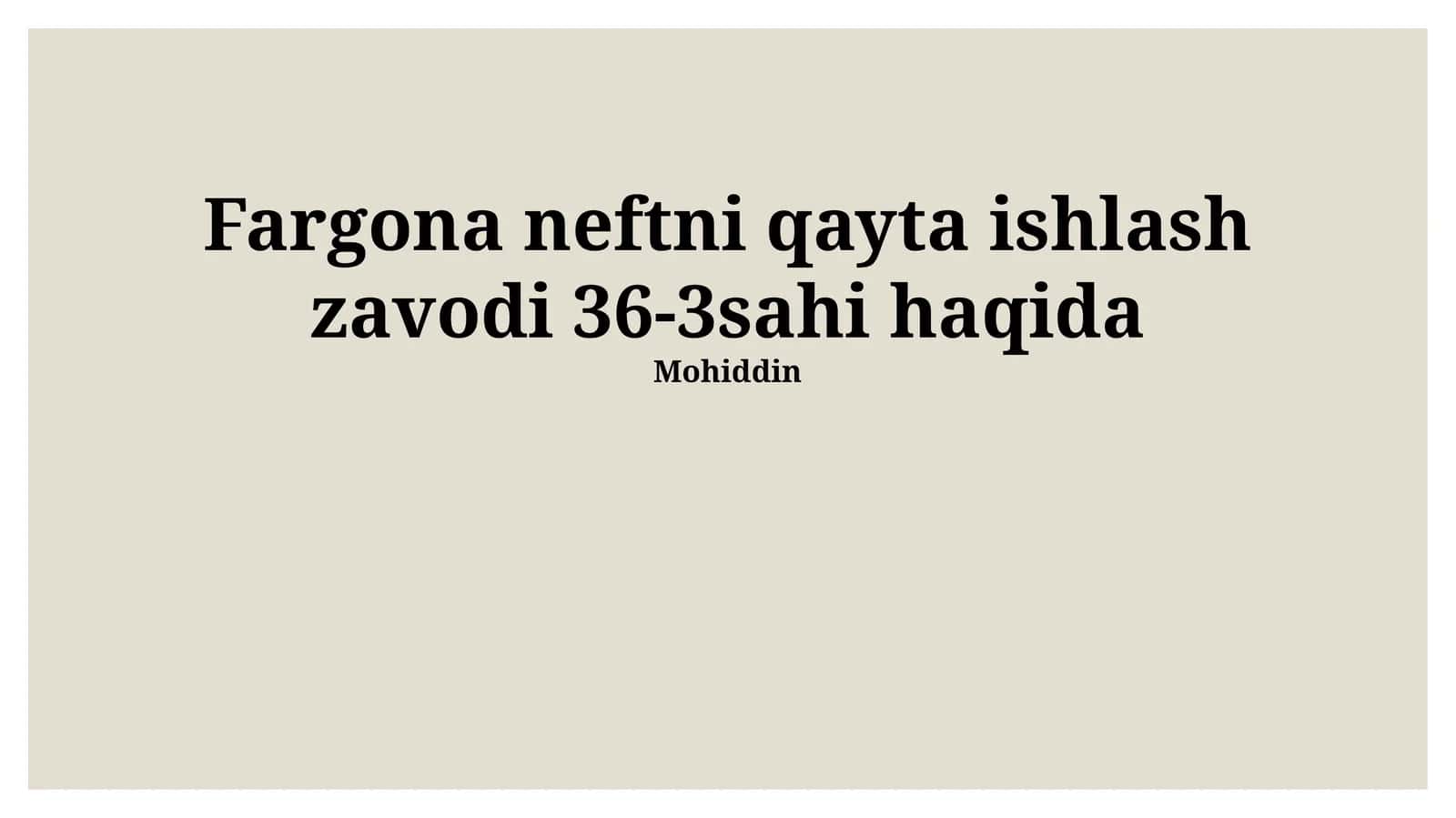 36-3 Qurilmasi haqida umumiy ma'lumot 1