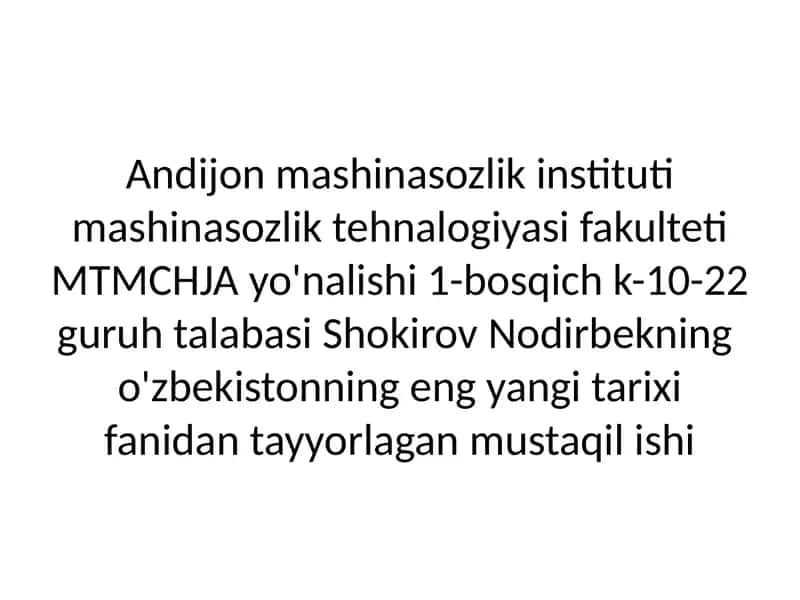 O'zbekiston Respublikasining Davlat tili to'g'risidagi qonunlar 1
