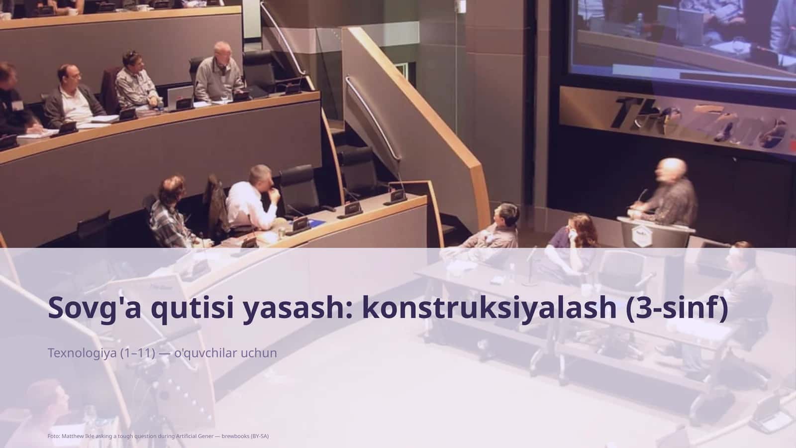 Sovg'a qutisi yasash: konstruksiyalash (3-sinf) 1