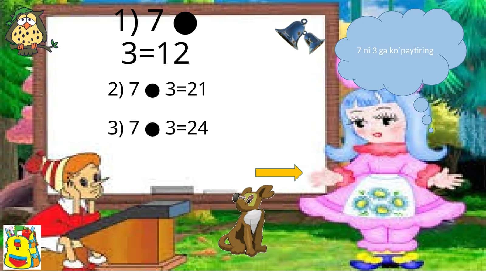 Matematik misollar 1