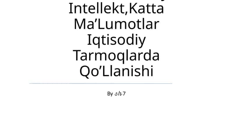 Moliya sohasida blokcheyn 1