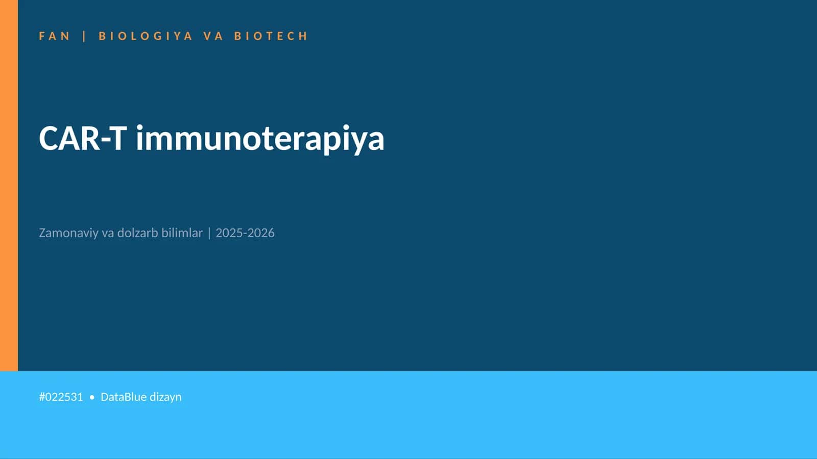 CAR-T immunoterapiya 1