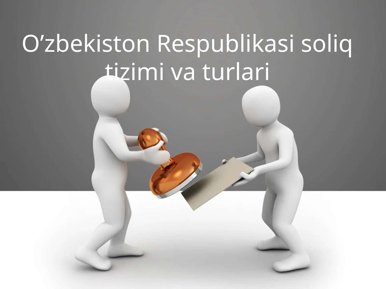 O’zbekiston Respublikasi soliq tizimi va turlari 1