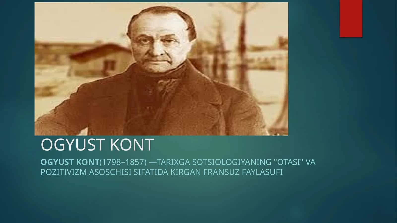 Ogyust Kont 1