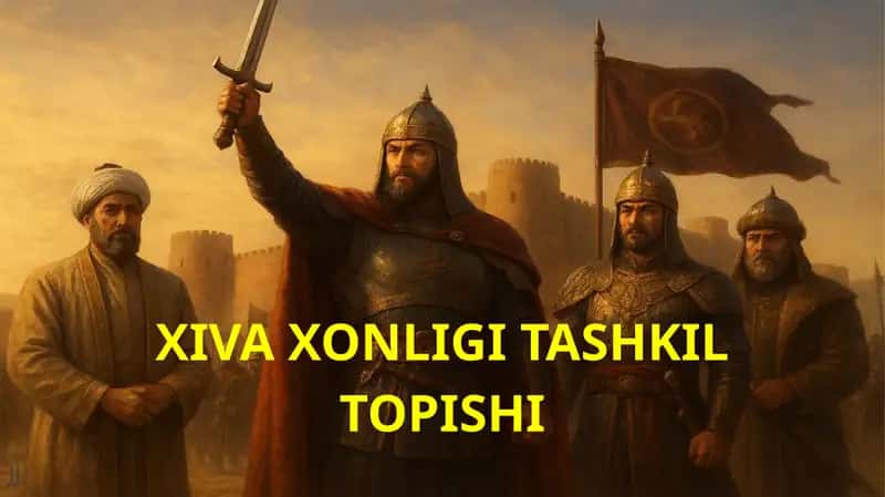 XIVA XONLIGI TASHKIL TOPISHI 1