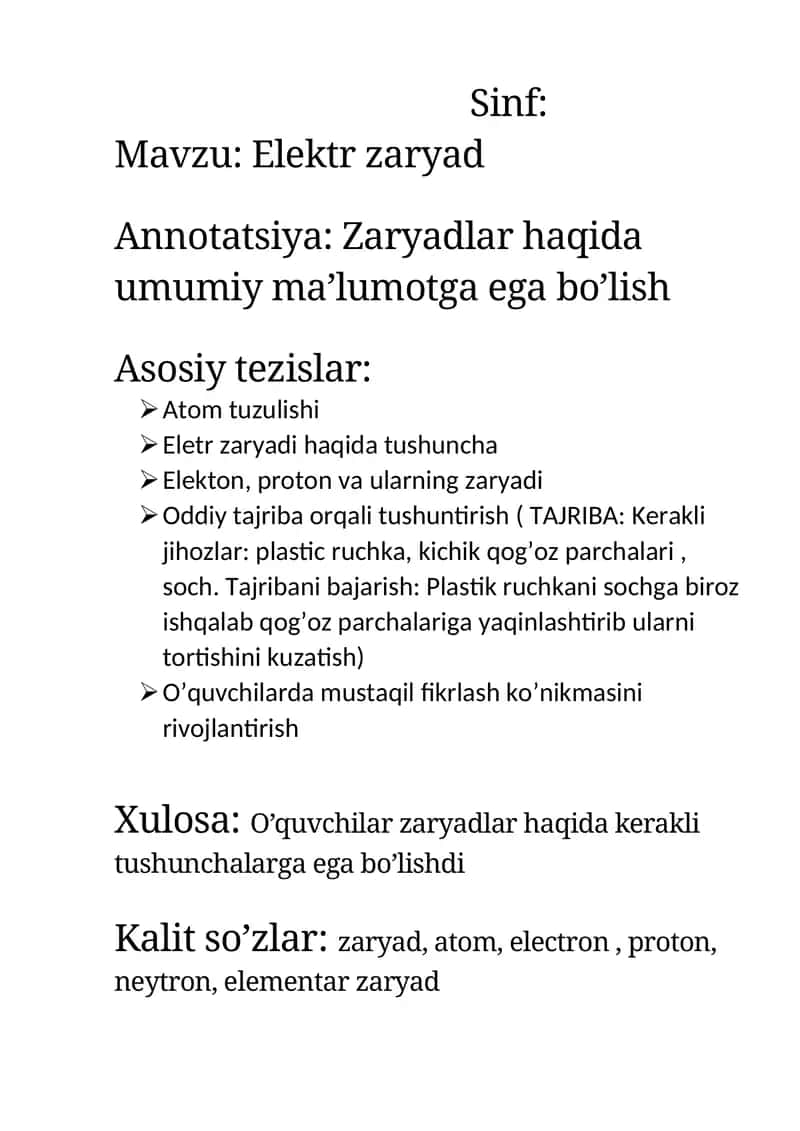 Elektr zaryad 1