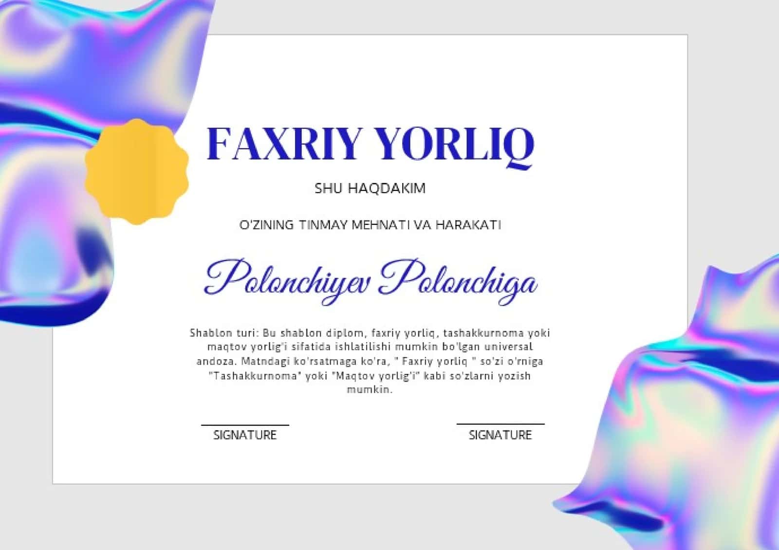 FAXRIY YORLIQ 1