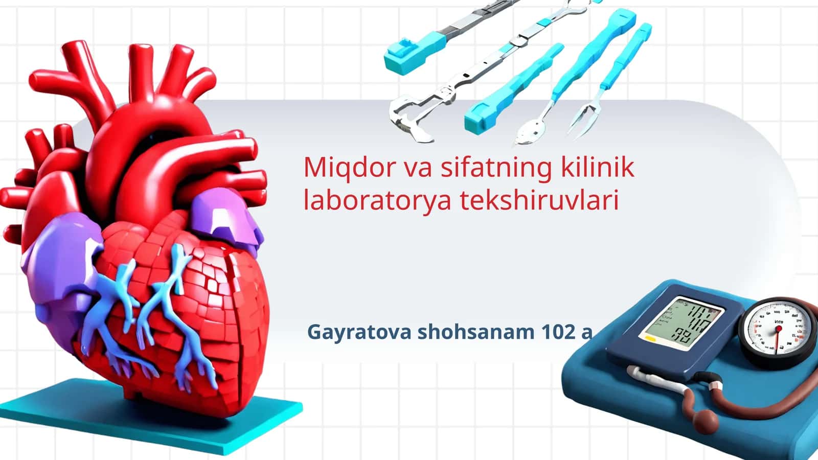 Miqdor va sifatning kilinik laboratorya tekshiruvlari 1