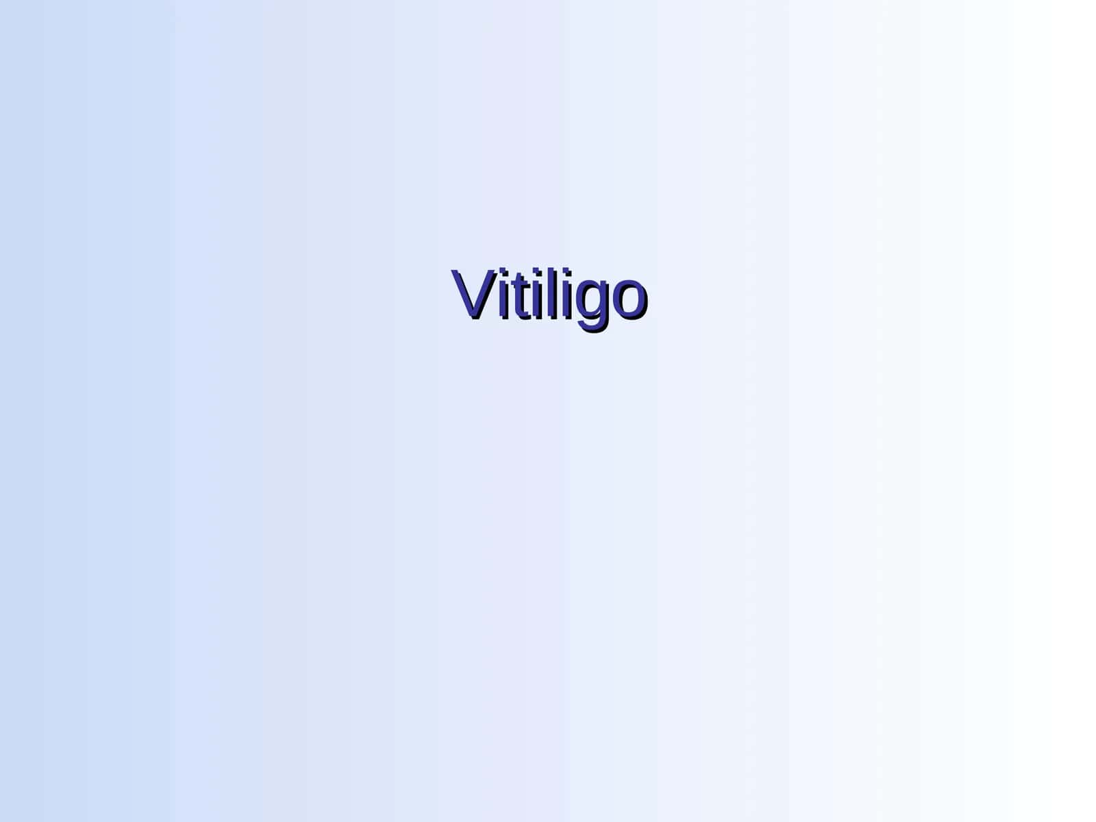 Vitiligo 1