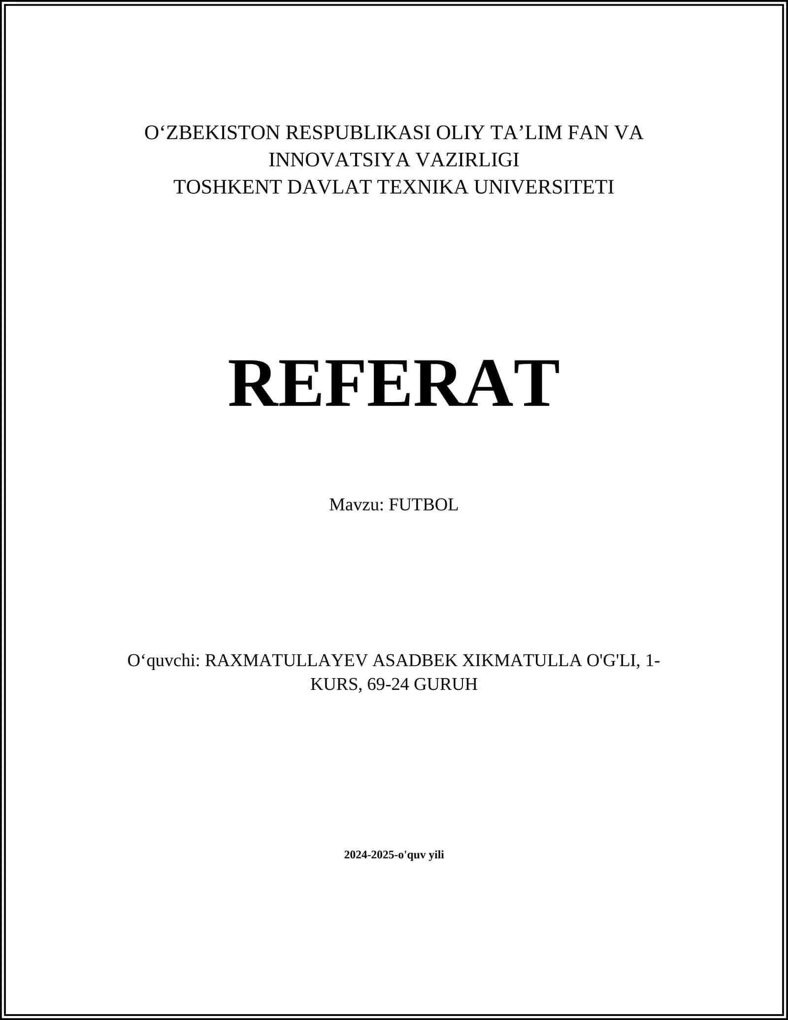 FUTBOL 1