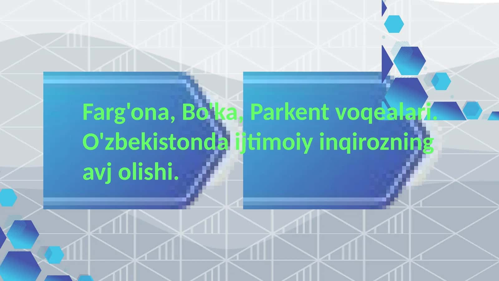 Farg'ona voqealarining kelib chiqish sabablari va ijtimoiy omillari 1