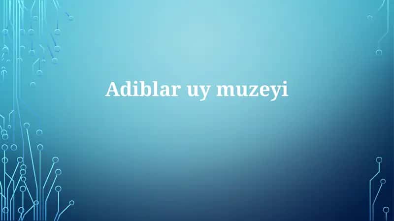 Adiblaruymuzeyi 1