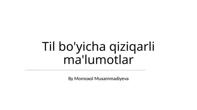 Yashirin Tarixlar 1