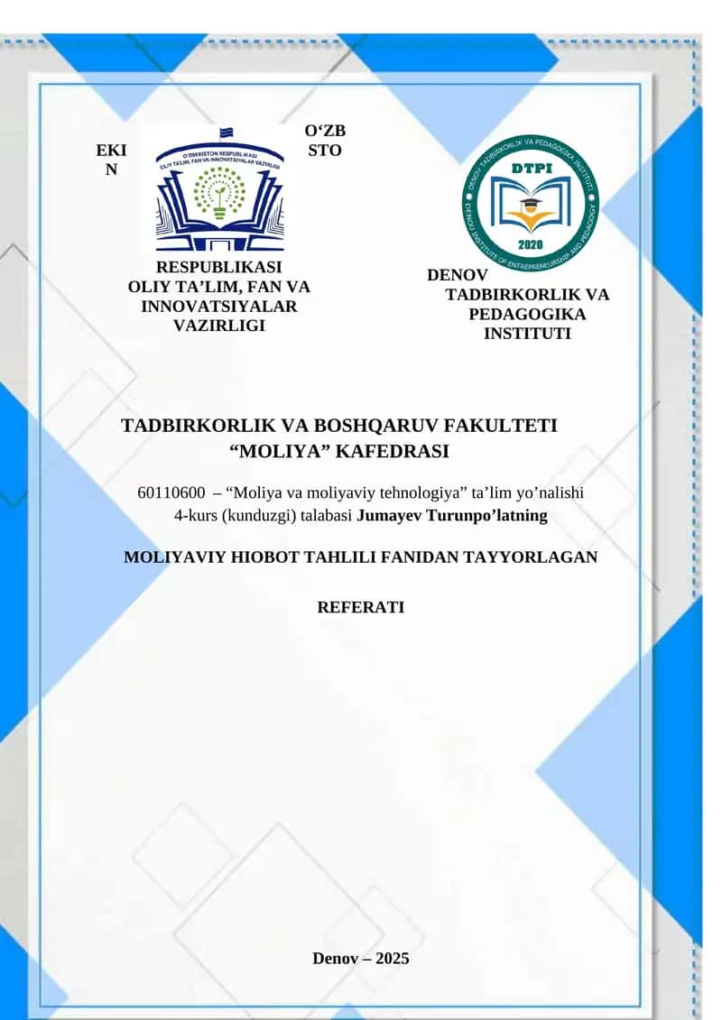 Marketing tahlilining mohiyati va ahamiyati 1