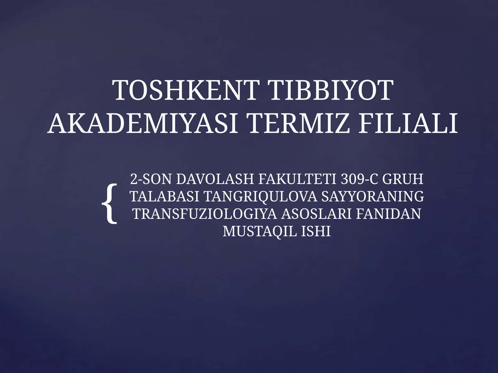 Anafilaktik shok:sabablari, klinikasi va tashxisi, birinchi yordam 1