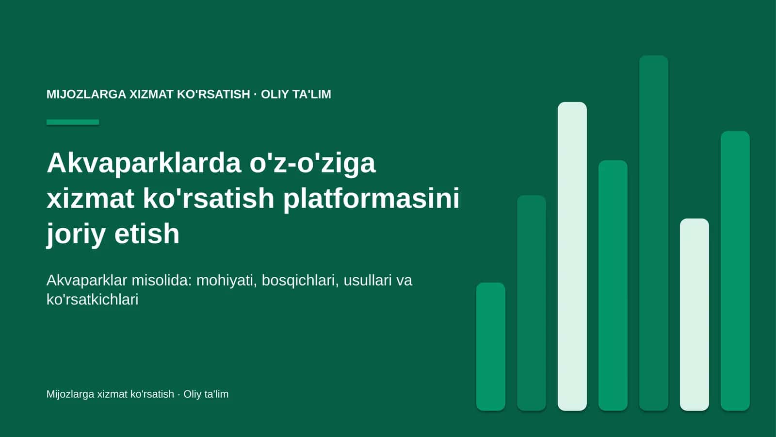 akvaparklarda o'z o'ziga xizmat ko'rsatish platformasini joriy etish 4642 1
