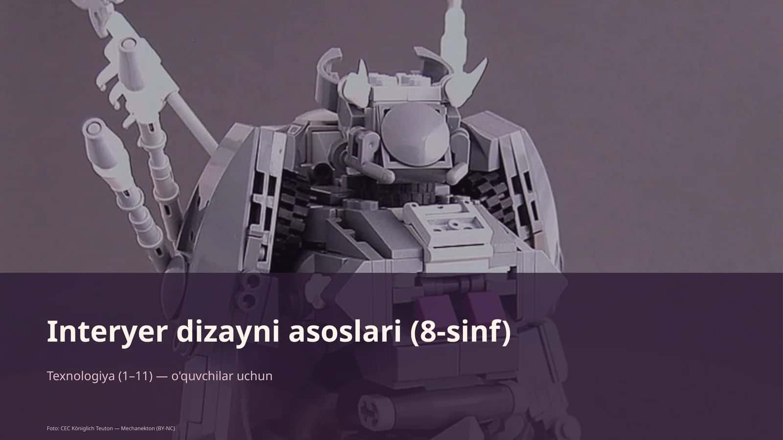 Interyer dizayni asoslari (8-sinf) 1