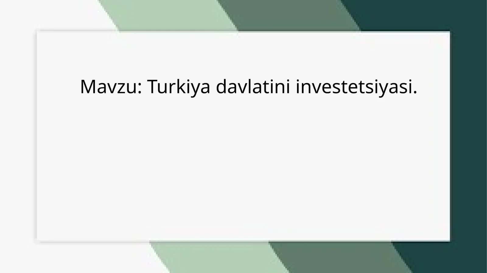 Turkiyadavlatiniinvestetsiyasi 1