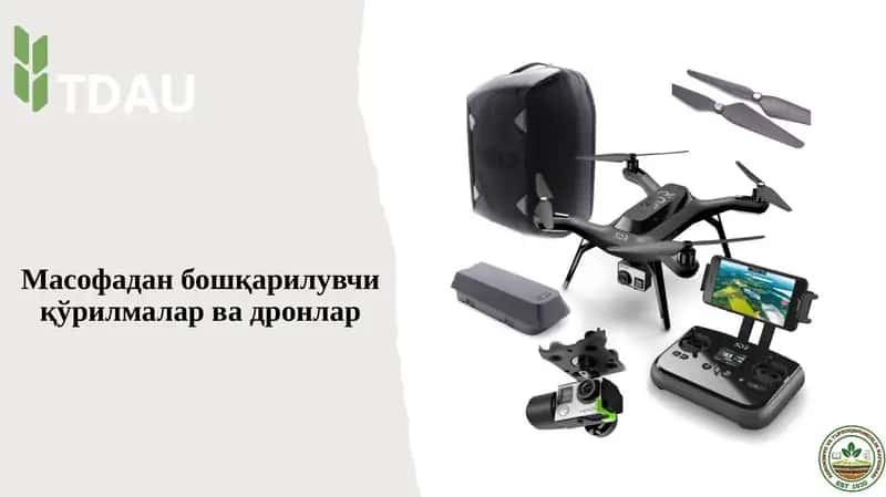 Dronlarni kelib chiqish tarixi 1
