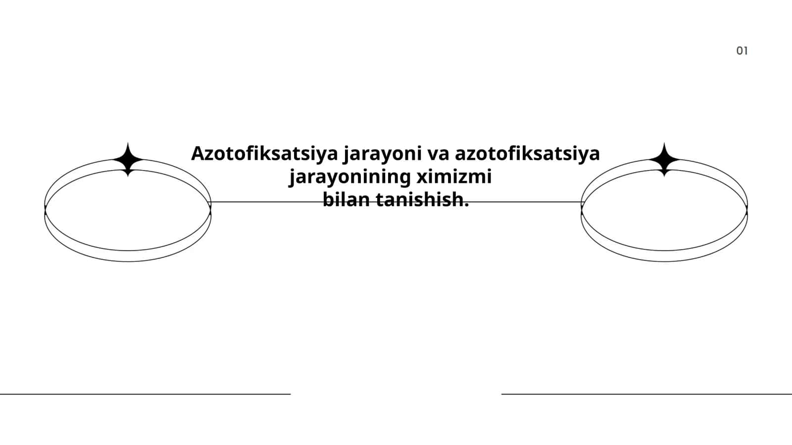 Azotofiksatsiya jarayoni va azotofiksatsiya jarayonining ximizmi bilan tanishish 1