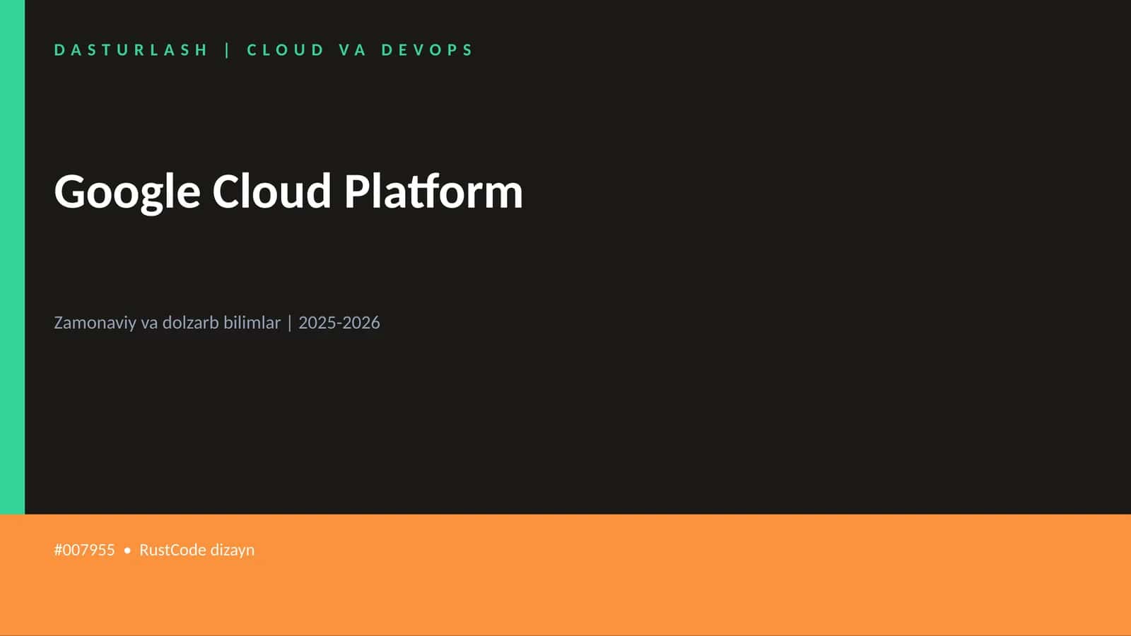 Google Cloud Platform 1