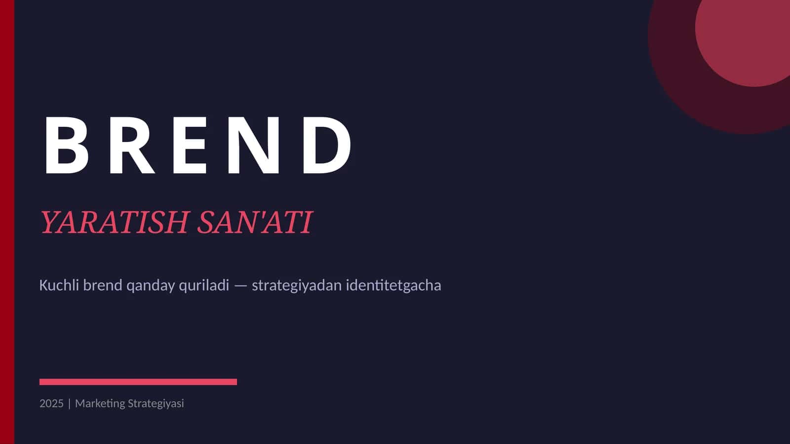 BREND YARATISH SAN'ATI 1