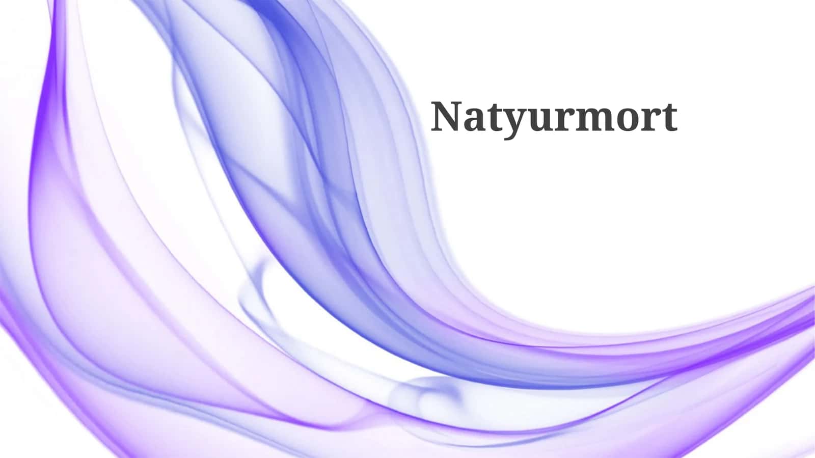 Zamonaviy san'atda Natyurmort 1