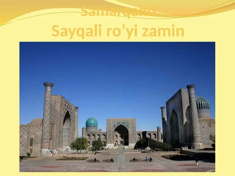 SamarqandSayqaliro’yizamin 1