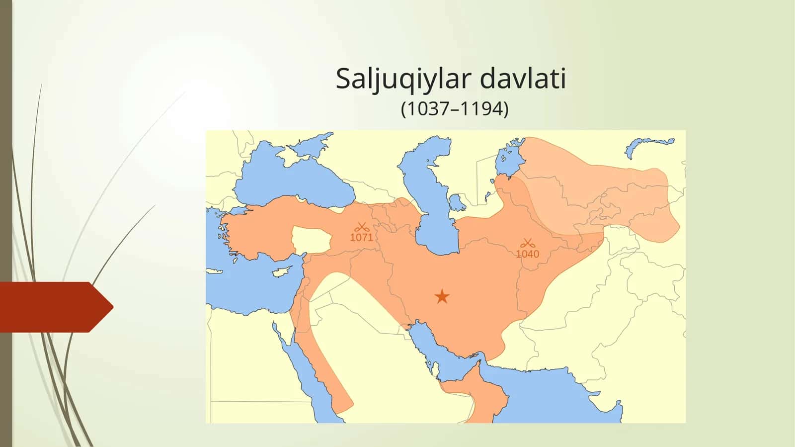 Saljuqiylar davlati (1037–1194) 1