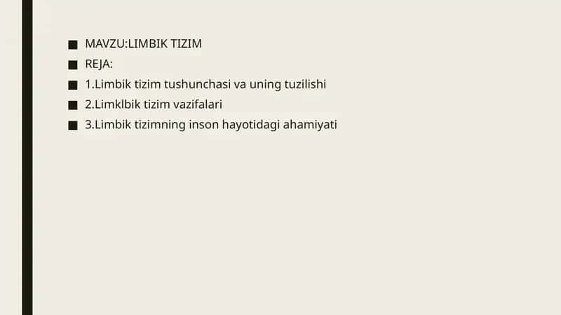 Limbik tizim 1