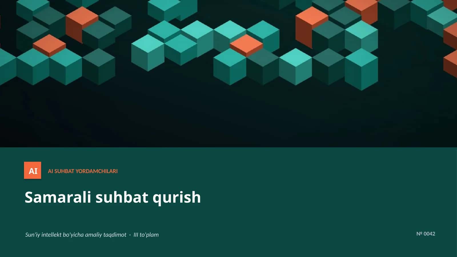 AI SUHBAT YORDAMCHILARI 1