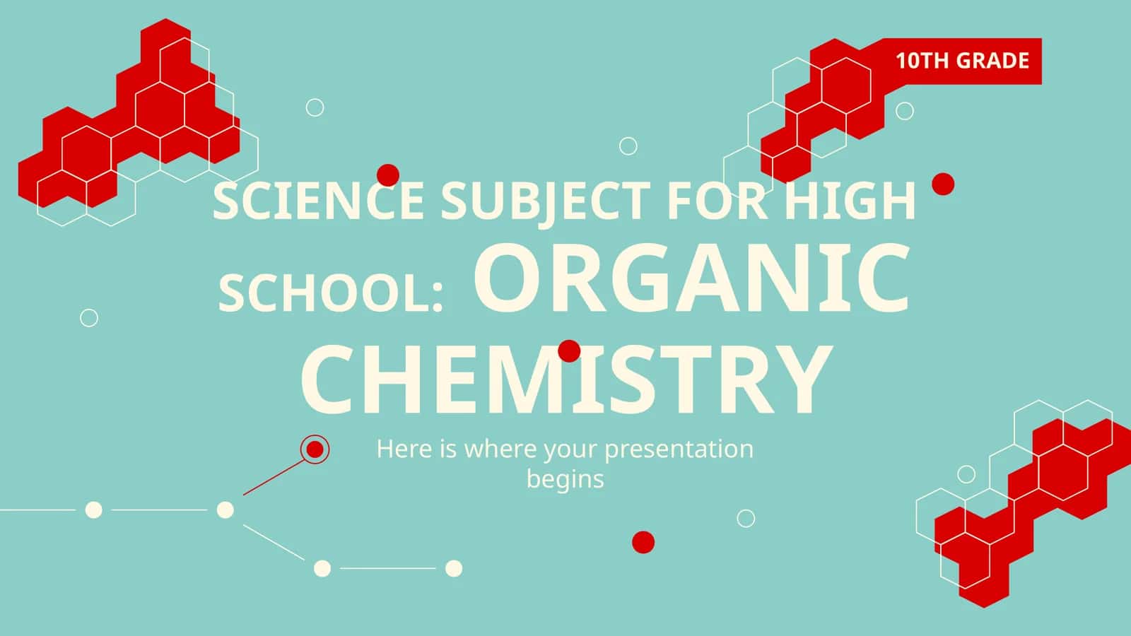 SCIENCE SUBJECT FOR HIGH SCHOOL:ORGANIC CHEMISTRY 1