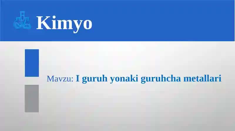KIMYO 1