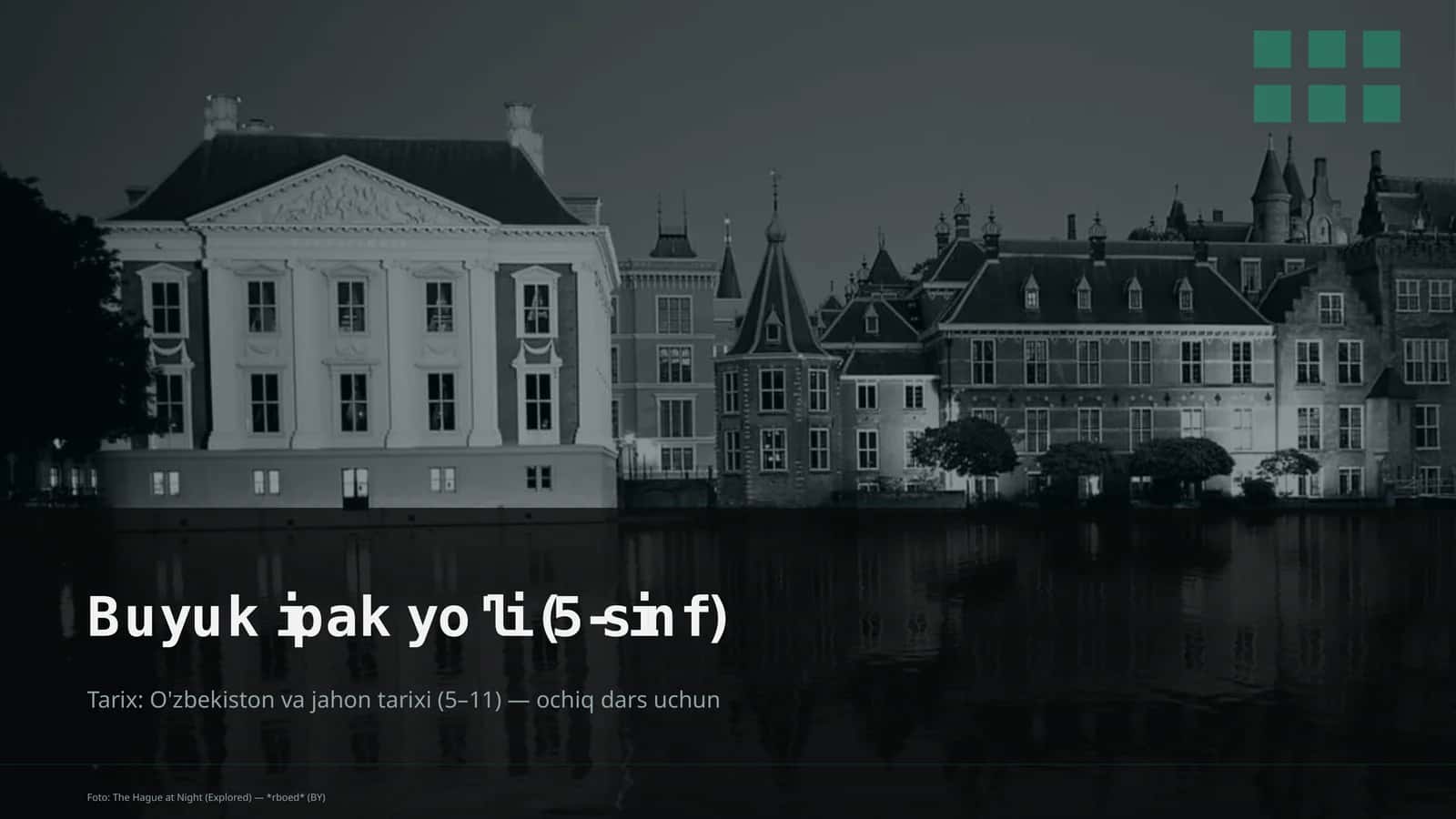 Buyuk ipak yo'li (5-sinf) 1