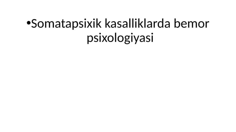 Somatapsixikkasalliklardabemorpsixologiyasi 1