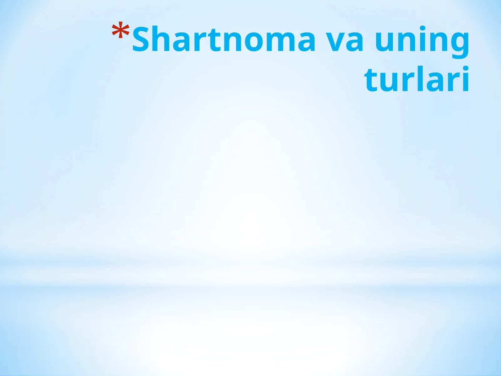 SHartnomavauningturlari 1