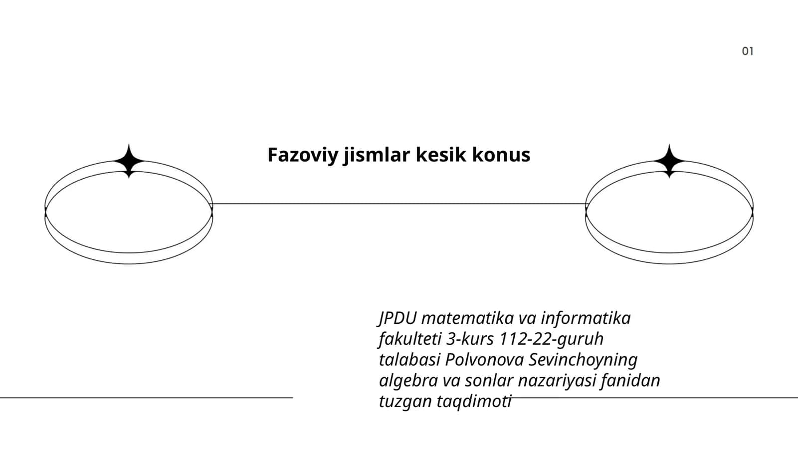 Fazoviy jismlar kesik konus 1