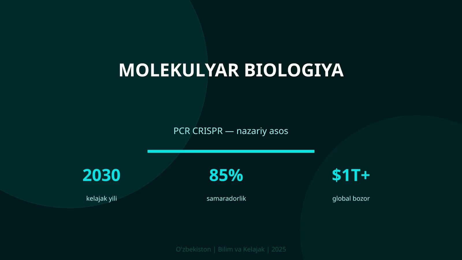 Molekulyar biologiya 1