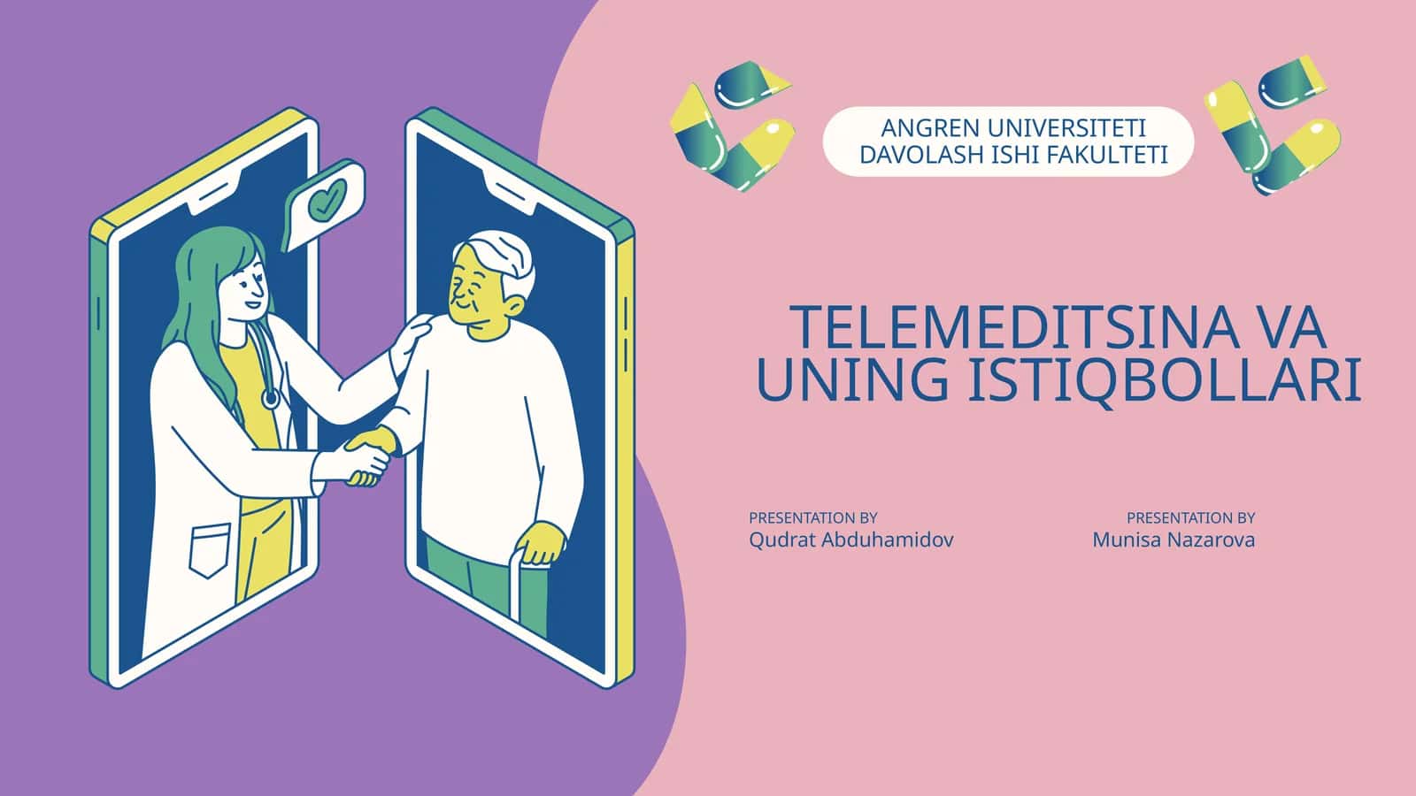 TELEMEDITSINA VA UNING ISTIQBOLLARI 1