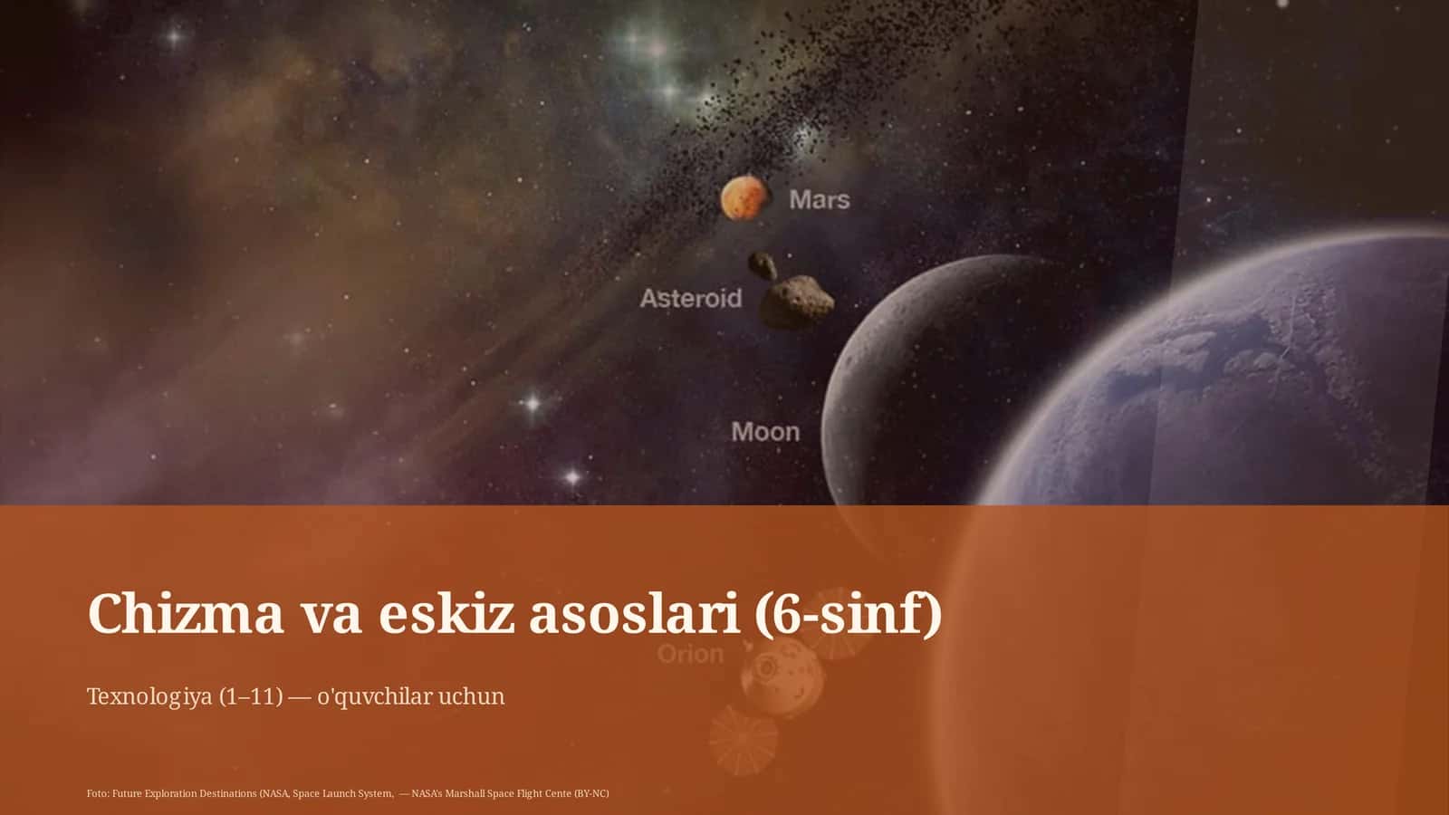 Chizma va eskiz asoslari (6-sinf) 1