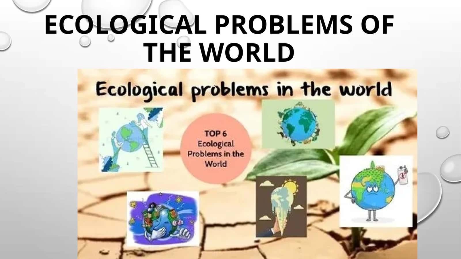 Ecological problems of the world 1