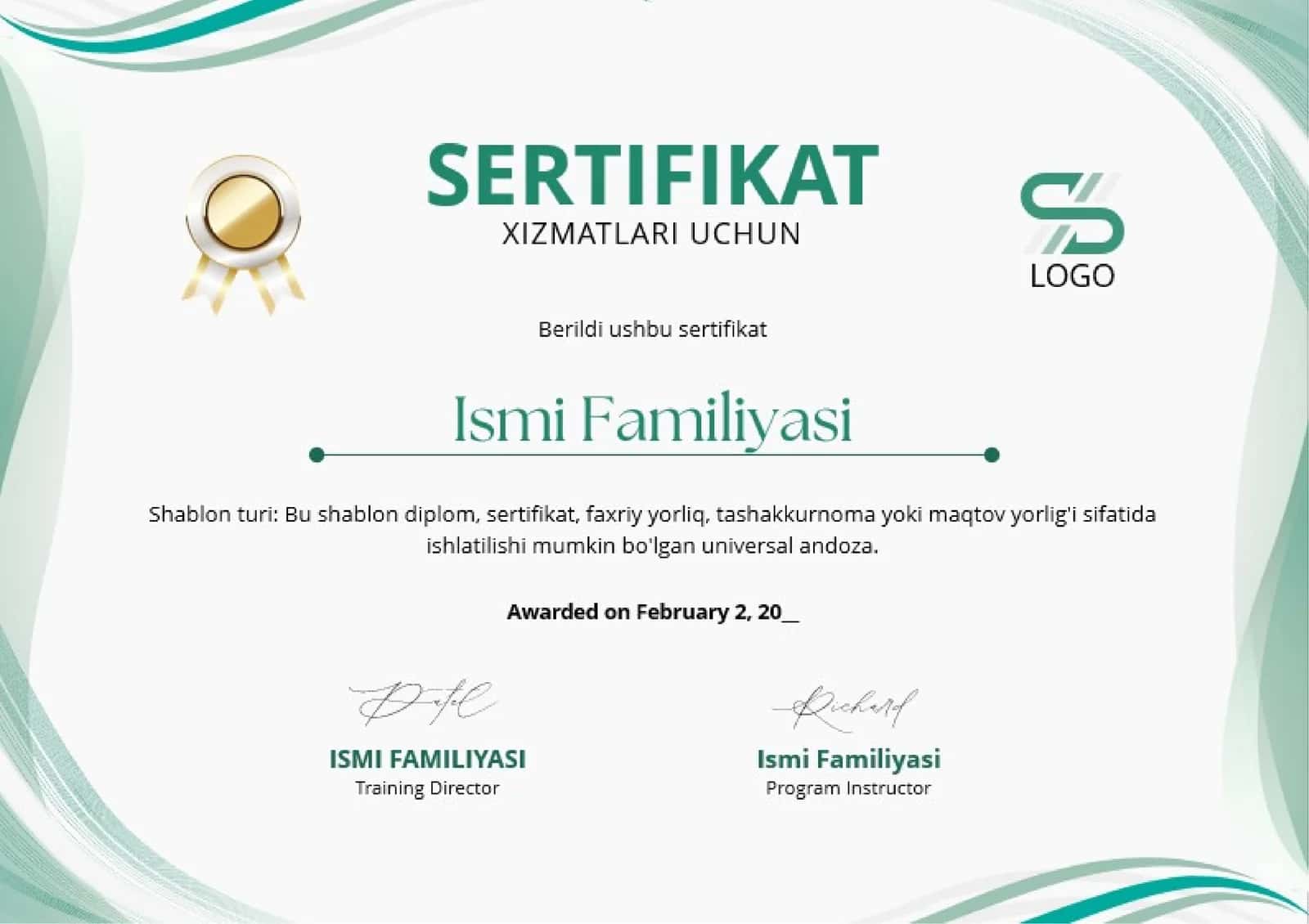 Sertifikat 1