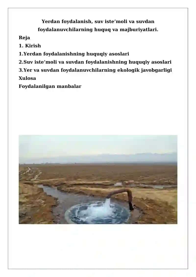 Ekologik kodeks 1