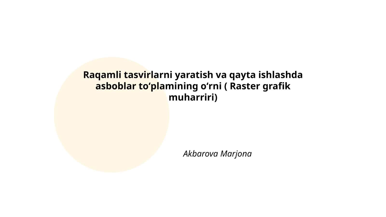 Raster grafik muharriri 1